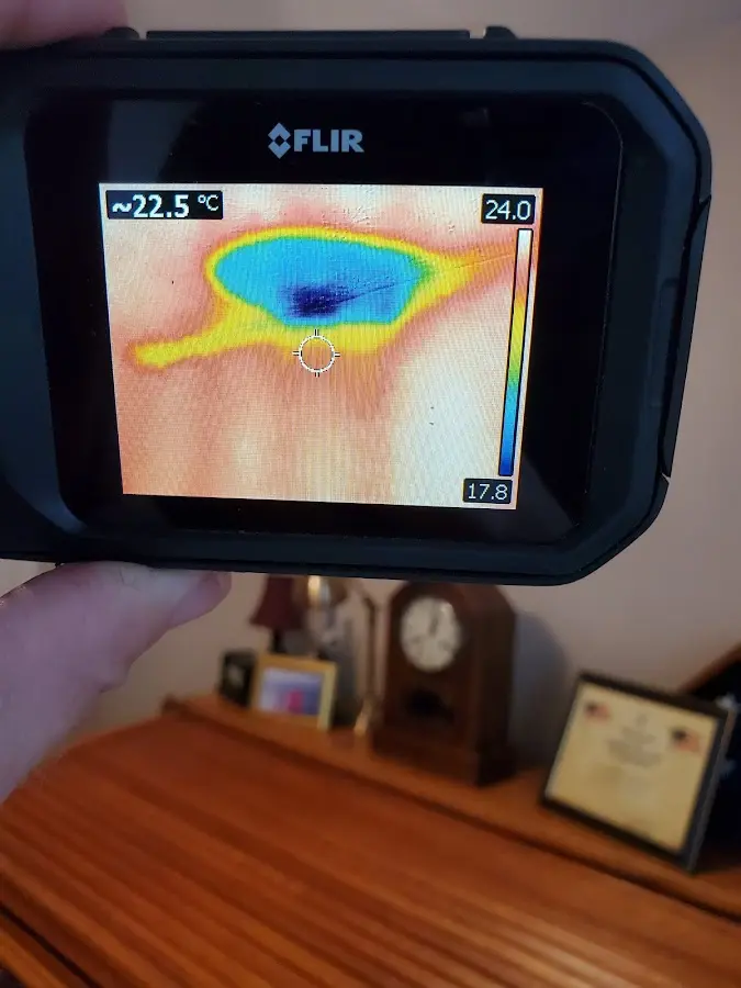 Thermal imaging inspection for water damage in Rio Rancho